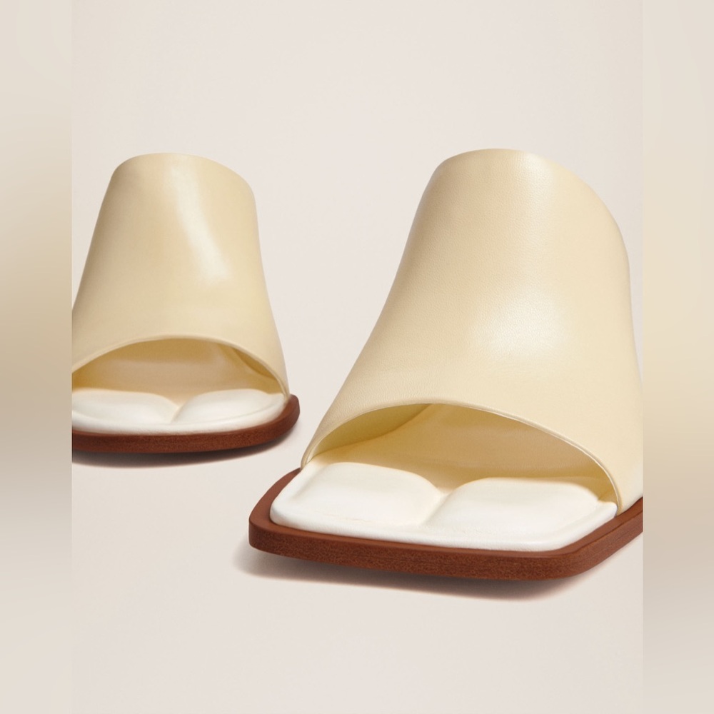 Jacquemus Les Mules Rond Carre Leather Mule Women's - Picture 6 of 12